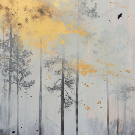 Abstract Alcohol Ink Art on Framed Fine Art Paper - Giclée Prints for an Enigmatic Ambiance