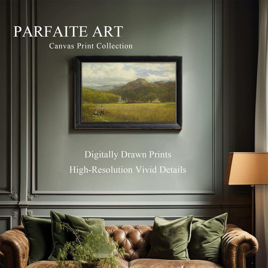 Landscape Canvas Painting Prints,Giclée Printing Technique#51