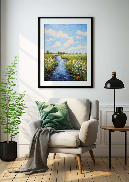 Landscape,Gallery wall art prints ,Vintage prints wall art,Moody Wall Decor,3d printed wall art, Living Room Decor,large art prints for walls #14