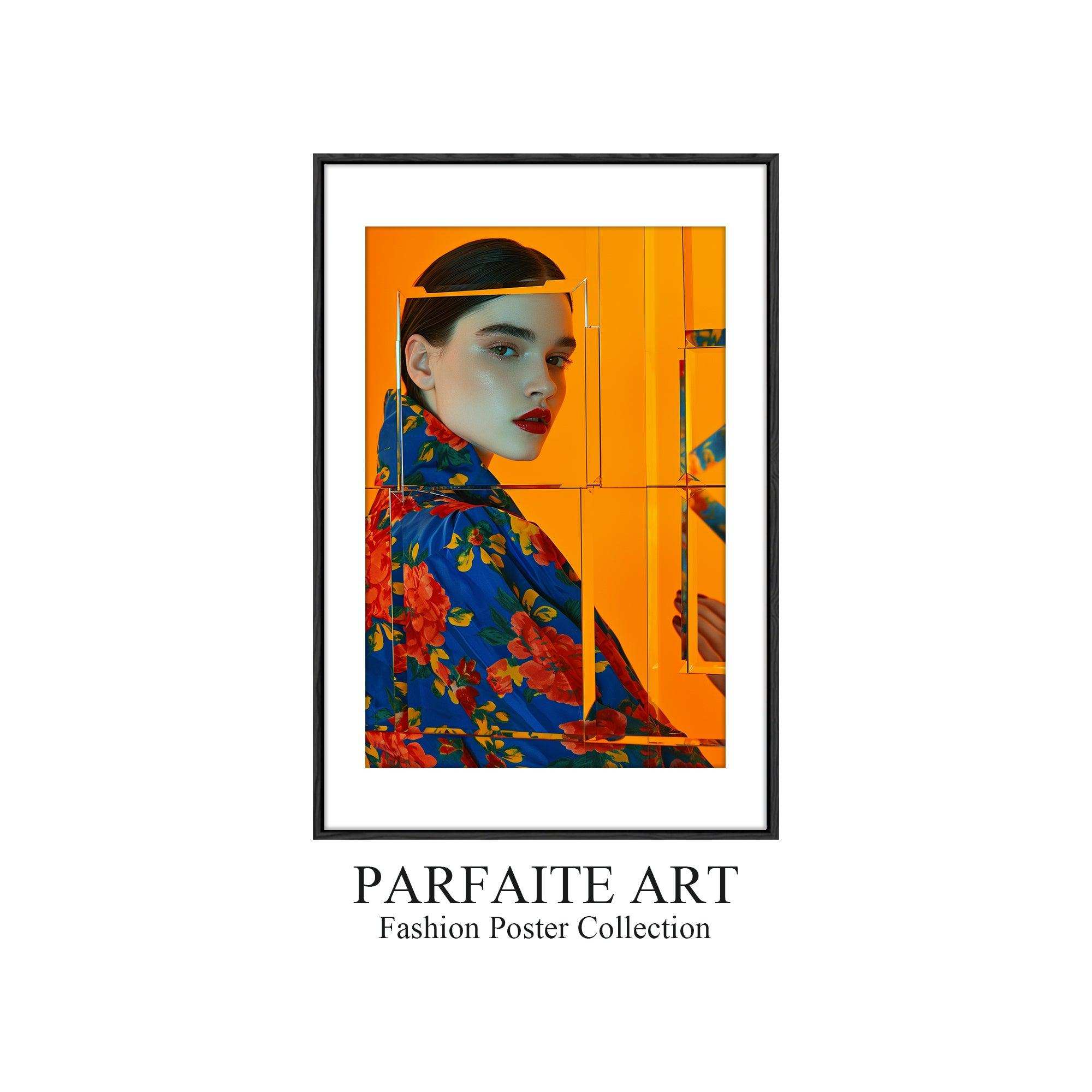 Vogue Allure: Chic Fashion Poster - Gallery-Quality Prints for Stylish Spaces,Digital Download