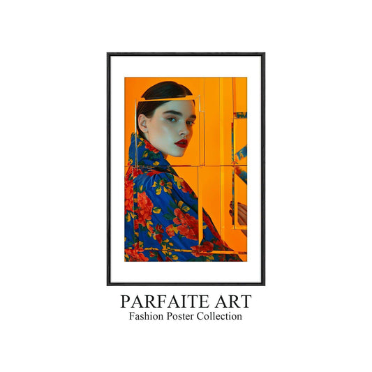 Vogue Allure: Chic Fashion Poster - Gallery-Quality Prints for Stylish Spaces,Digital Download