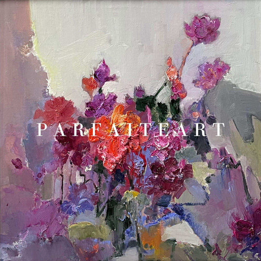 Original Painting,Handmade,Canvas Print,Abstract Art,Botany,Art Decor For Living Room O11 - ParfaiteArt