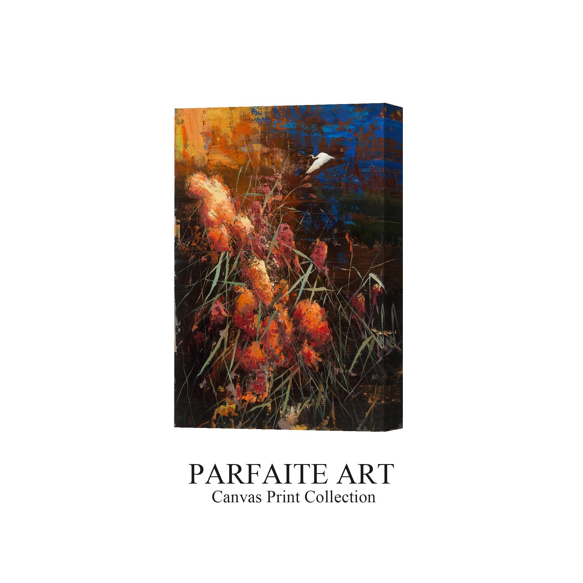 Abstract Art Styles Botanical,Giclée Prints,Framed Canvas Printable #113