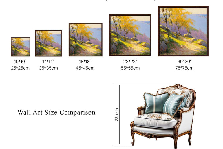 Landscape Impressionism | Vintage Wall Art |Art style Mounet |Moody Wall Decor |PRINTABLE Art |Digital Download