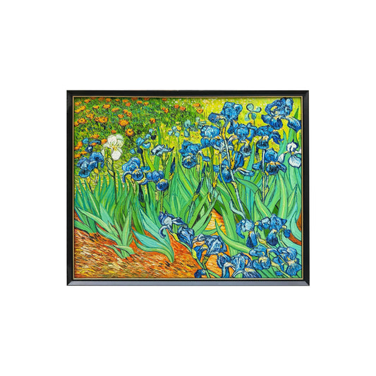 Irises (1889) - Vincent van Gogh Handmade Painted