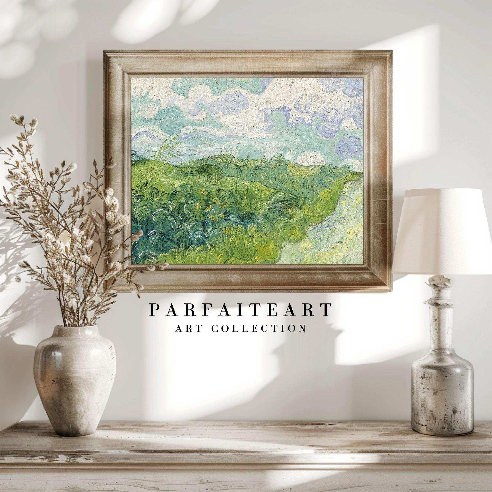 Van Gogh's Artwork: Giclée Prints Landscape - Impressionism oil painting and Art Deco Canvases #68