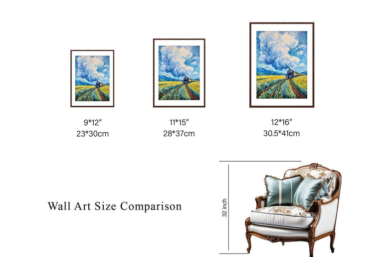 Landscape,Moody Wall Decor, Living Room Decor,High-Quality professional Giclee technique #11