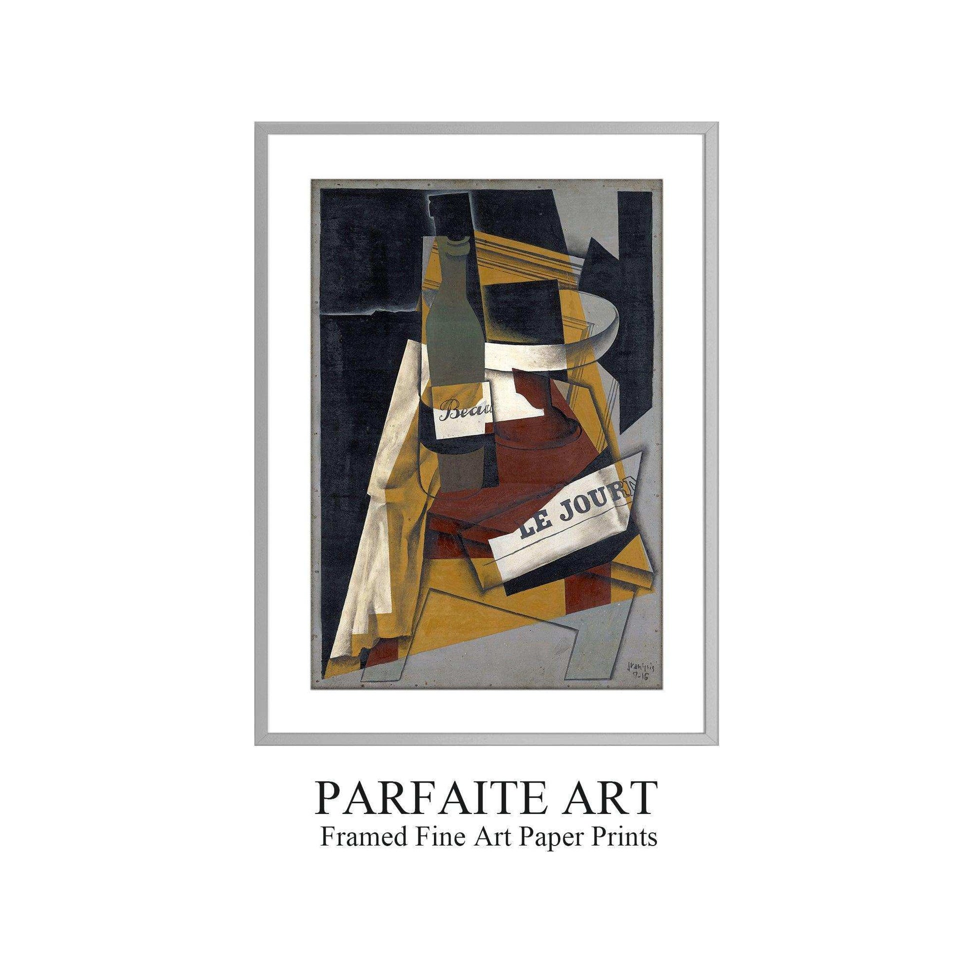 Cubism,Wall Art,Canvas Print,Framed,Home Decor CC 4 - ParfaiteArt