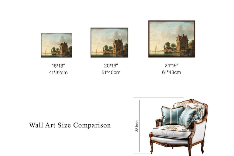 World Artistry Series - Moody Giclée Landscape Canvas Prints for Home Ambiance #39