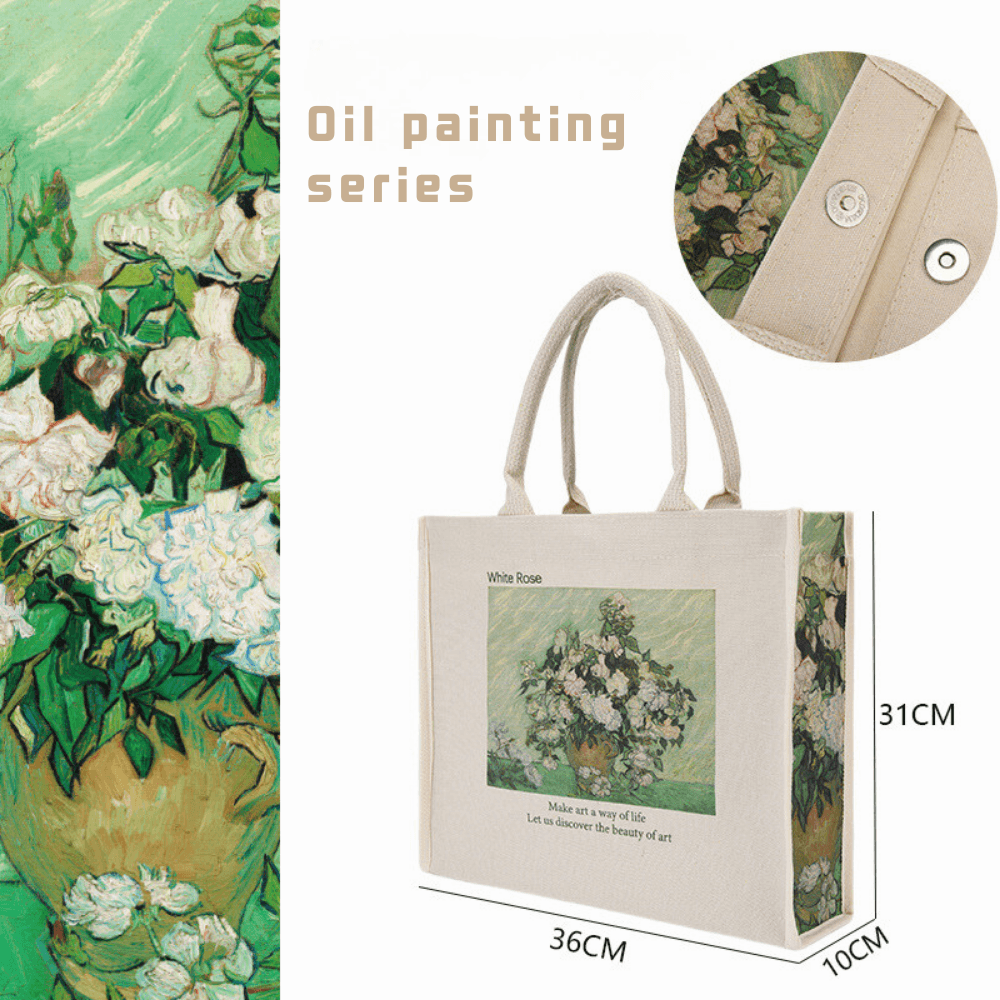 Canvas Tote Bag,Tote Bag For Women Tote Shopping 36x10x31 cm 1