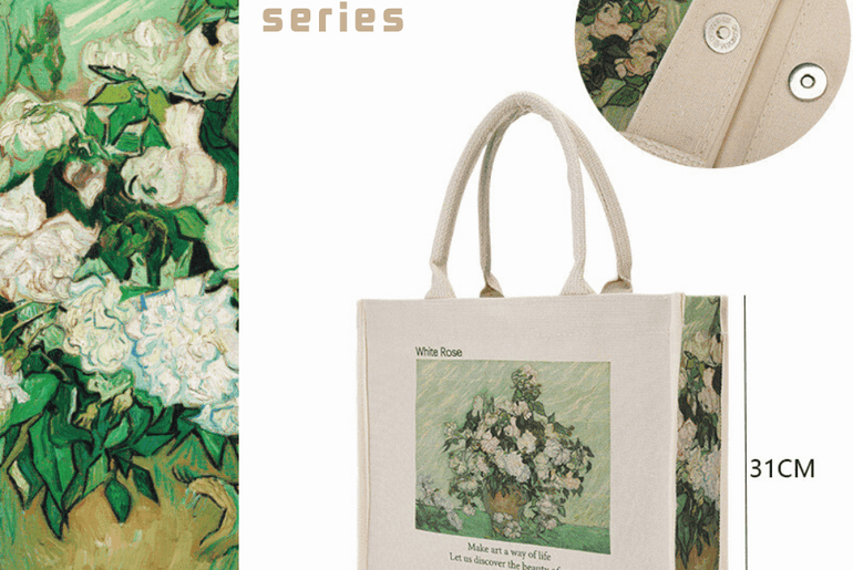 Canvas Tote Bag,Tote Bag For Women Tote Shopping 36x10x31 cm 1