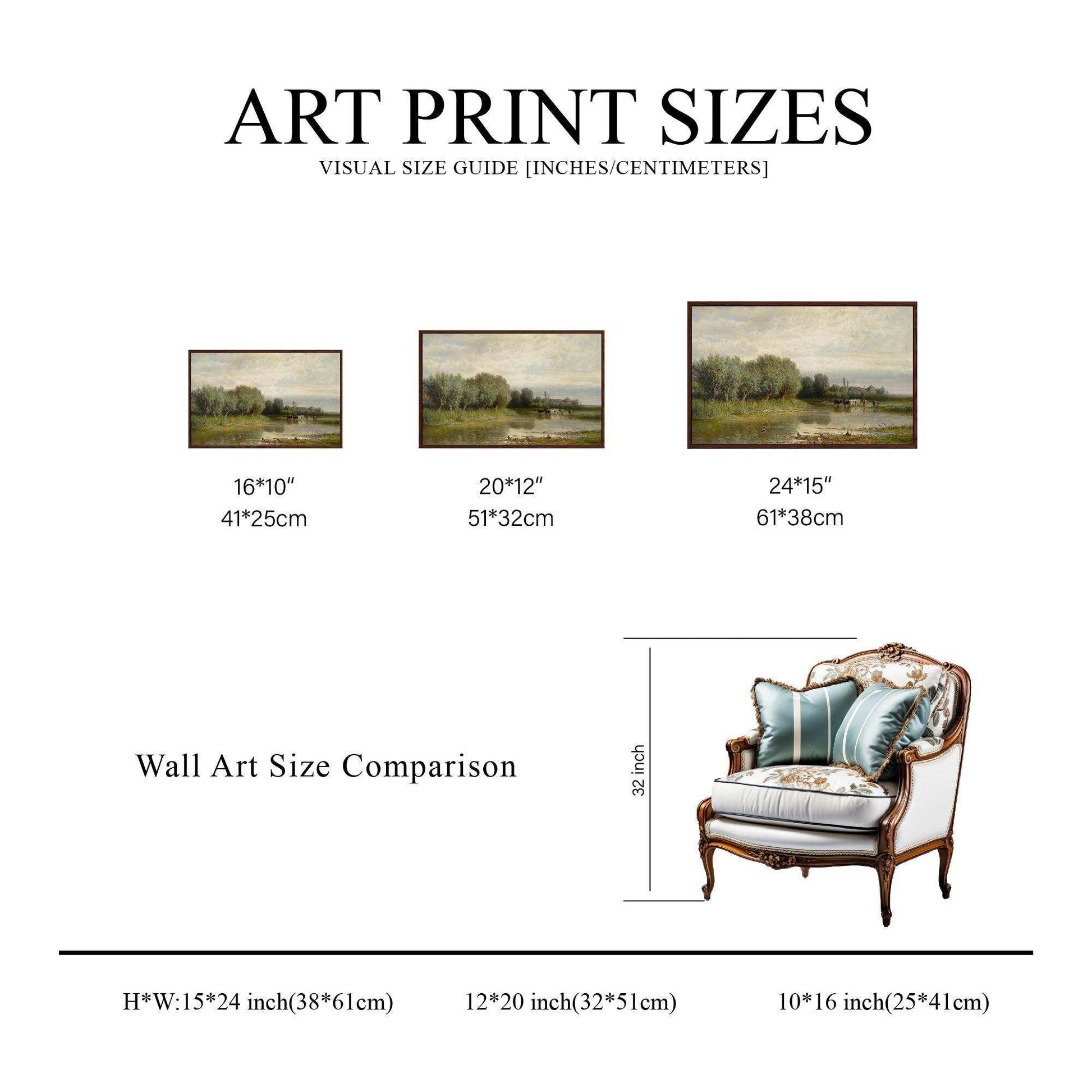 Classic Visions Giclée - Prestigious Landscape Canvas Prints for Home Elegance