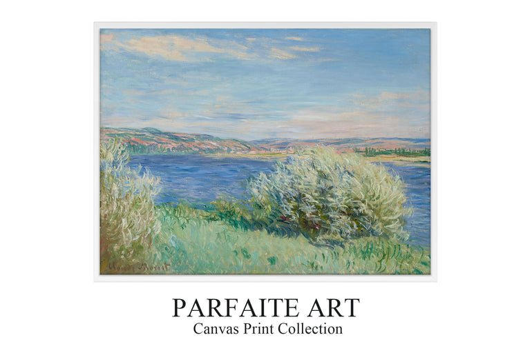 Les bords de la Seine près de Vétheuil (1881) - Claude Monet