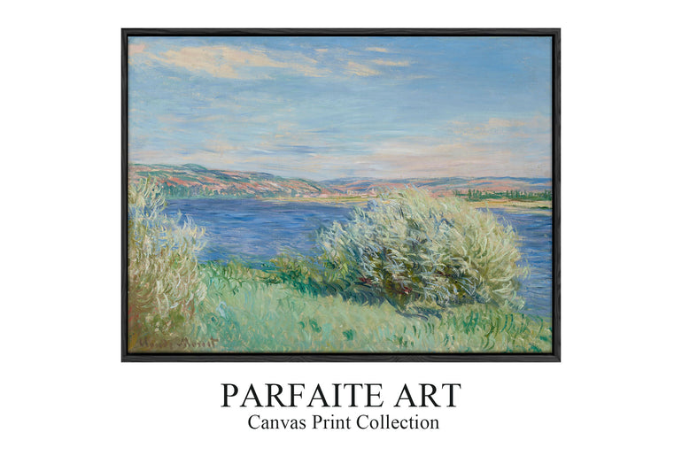 Les bords de la Seine près de Vétheuil (1881) - Claude Monet