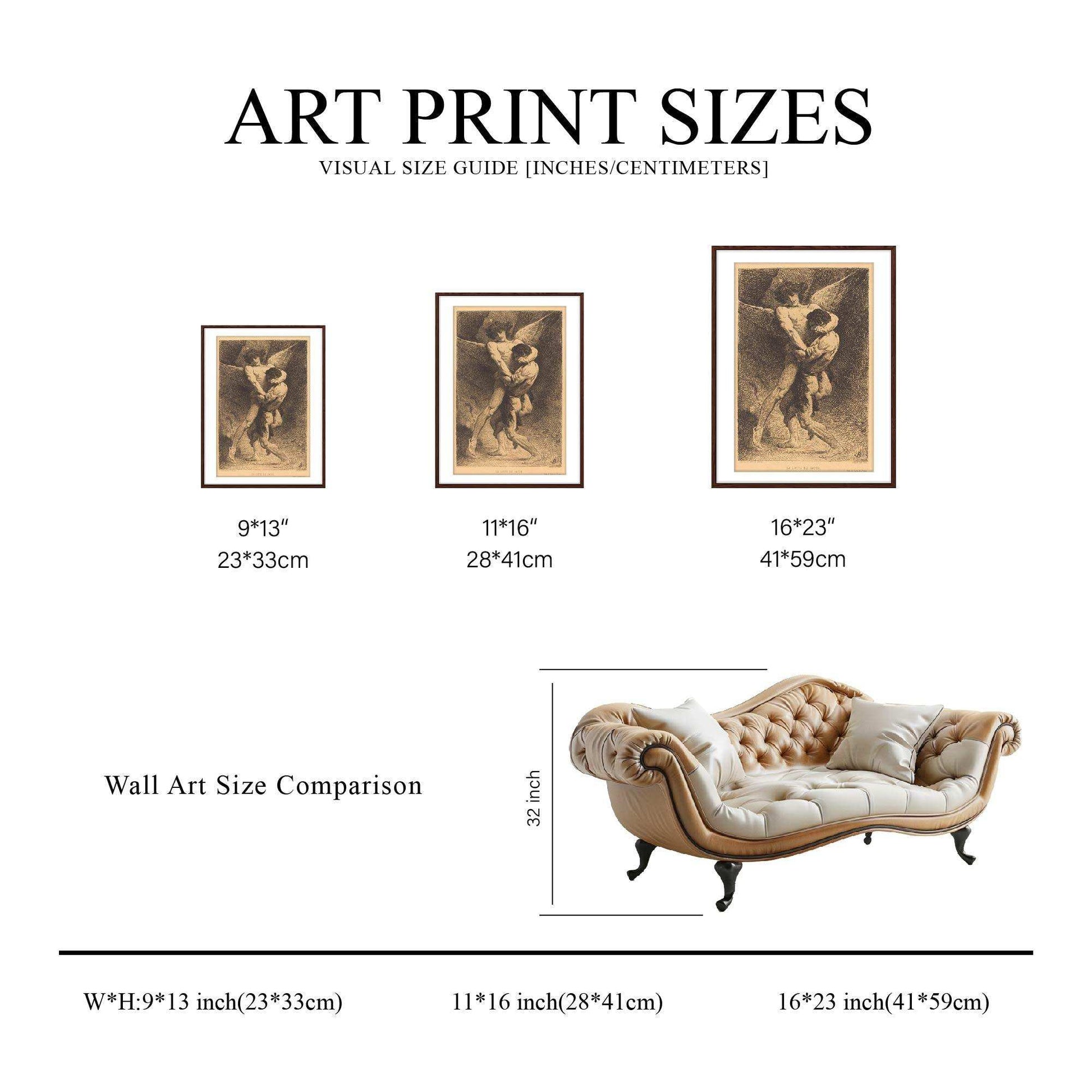 Wall Art Prints, Symbolist Sketches, Fine Art Paper Prints #22