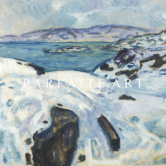 Winter on the Fiord - Edvard Munch