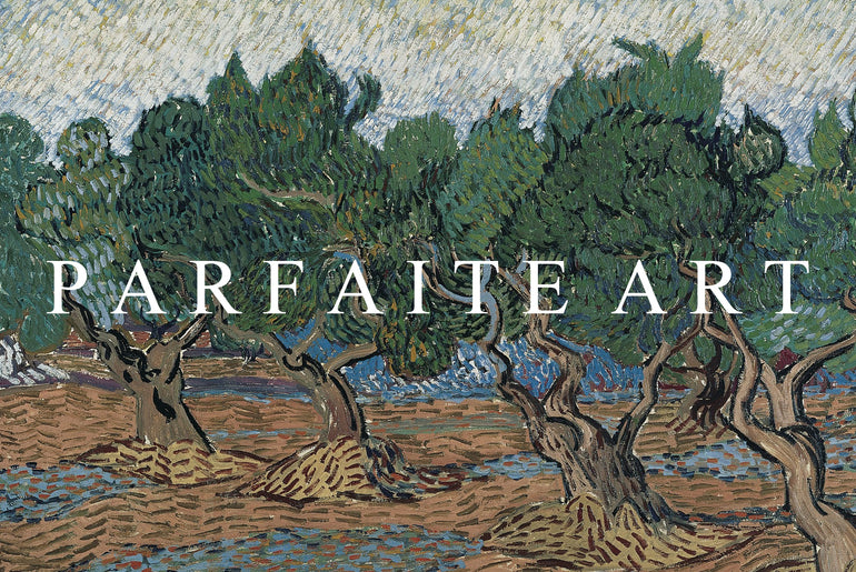 Olive Orchard by Vincent van Gogh | Giclée Printed Landscape Art | Museum-Quality Premium Framing