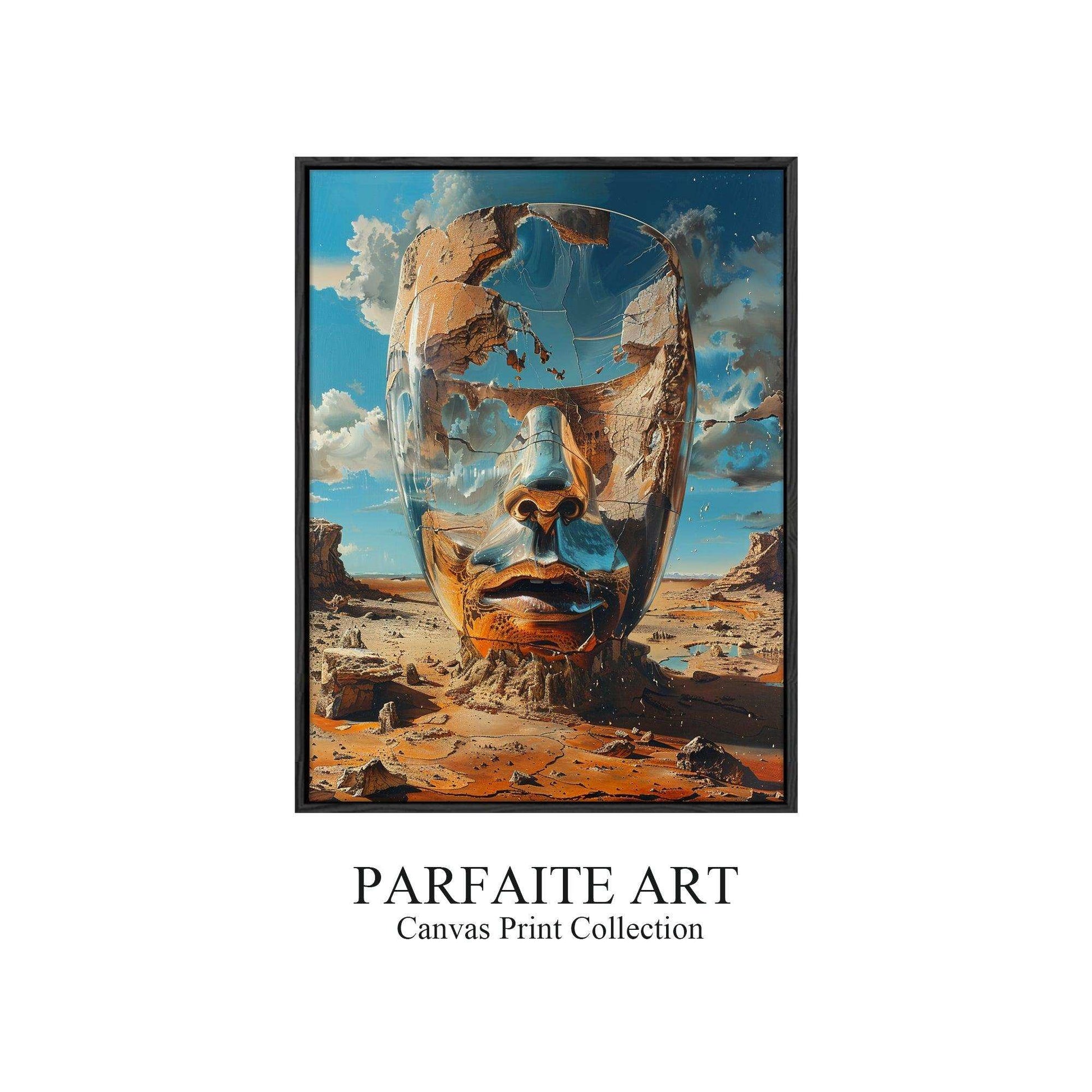 Surrealism,High-Quality Giclée Framed,Poster,Wall Art SPF 15 - ParfaiteArt