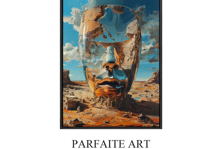 Surrealism,High-Quality Giclée Framed,Poster,Wall Art SPF 15 - ParfaiteArt