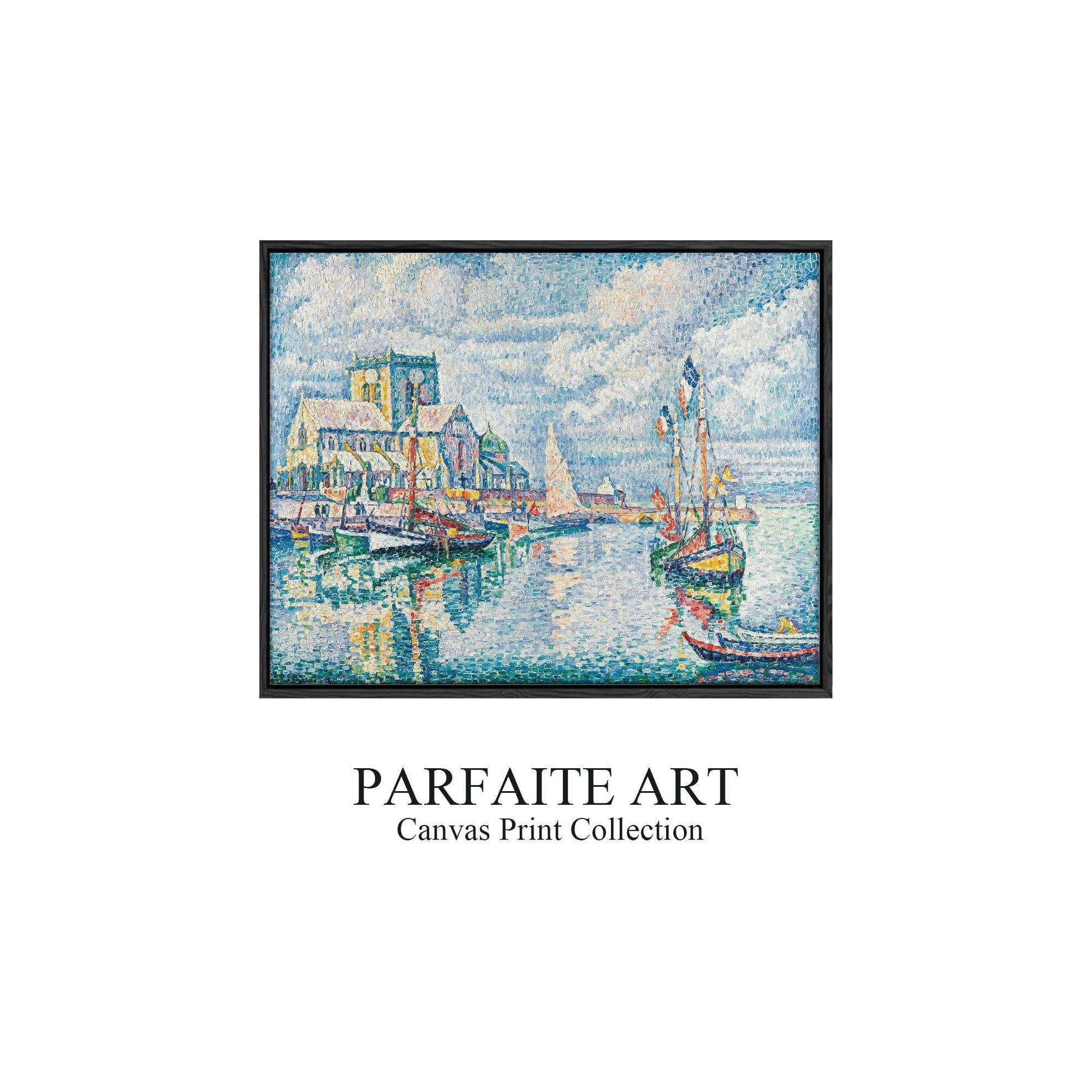 Pointillism Wall Art,Canvas Print PC 7 - ParfaiteArt