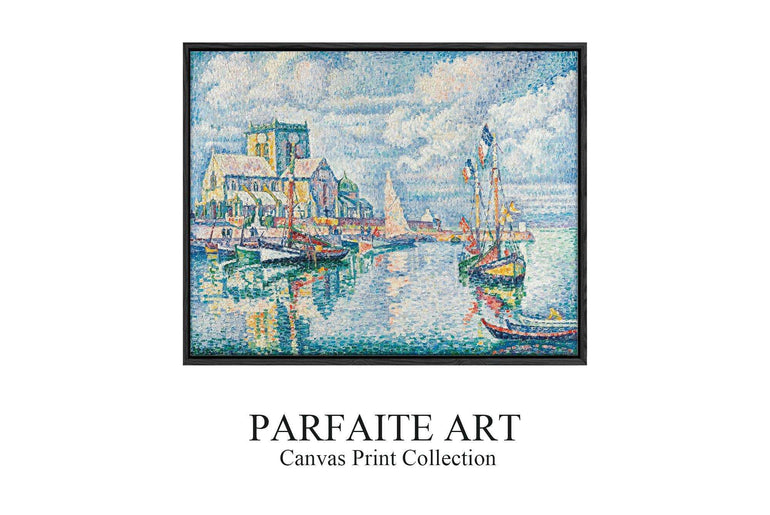 Pointillism Wall Art,Canvas Print PC 7 - ParfaiteArt