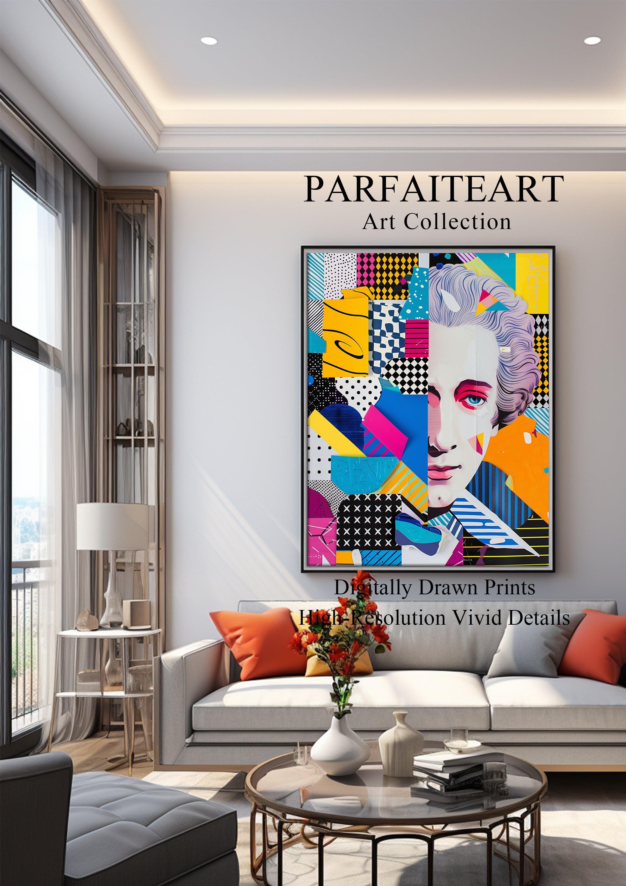 Pop Art, Wall Art,Framed Paper Prints,Poster PP 1 - ParfaiteArt