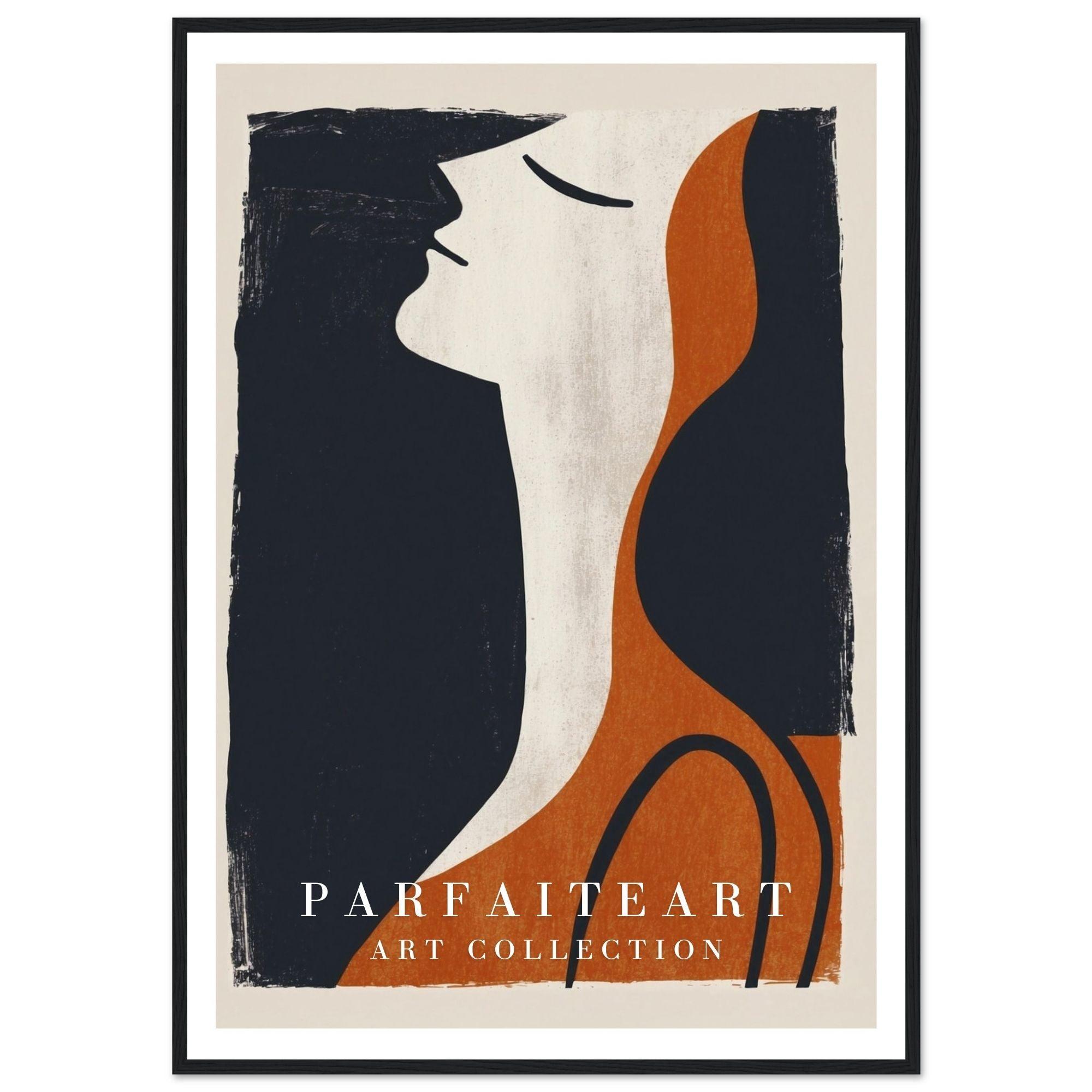 Abstract Wall Art,Premium Matte Paper Wooden Framed Poster AP 6 - ParfaiteArt
