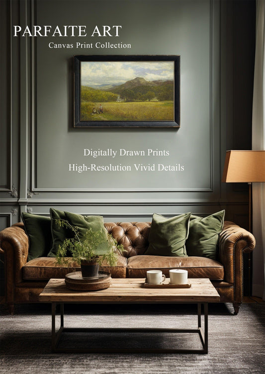 Landscape Canvas Painting Prints,Giclée Printing Technique#51