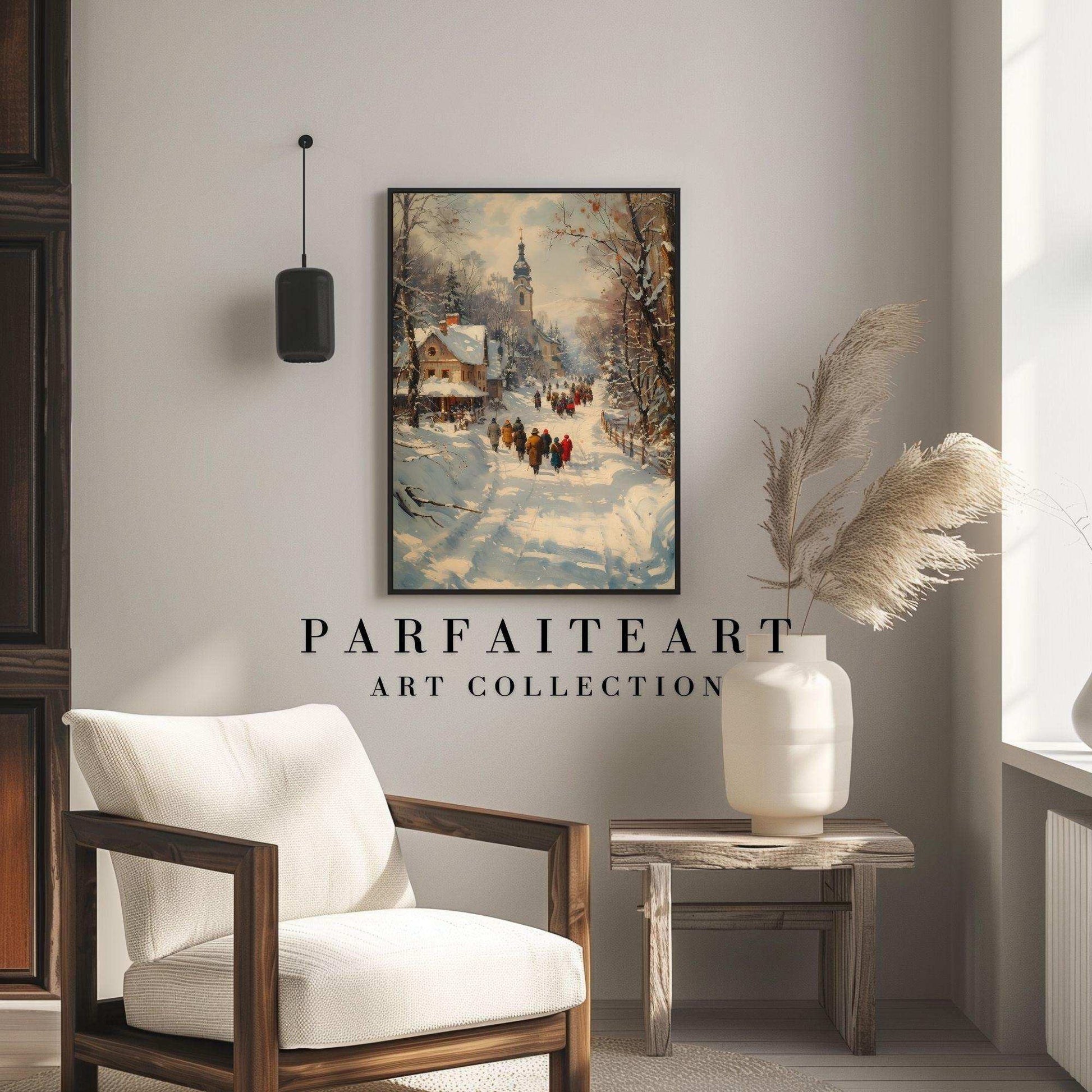 Winter Landscape,Wall Art,Home Decor,Digital Download Files P5