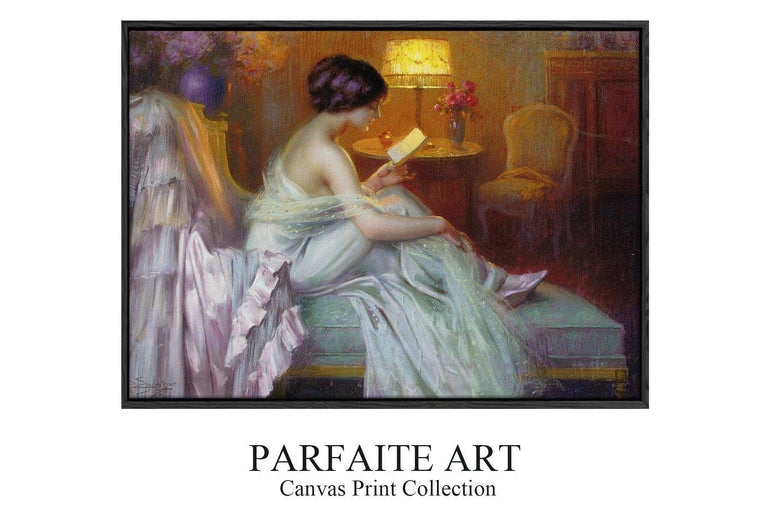 Romanticism,Wall Art,Canvas Print,Framed RC 10 - ParfaiteArt