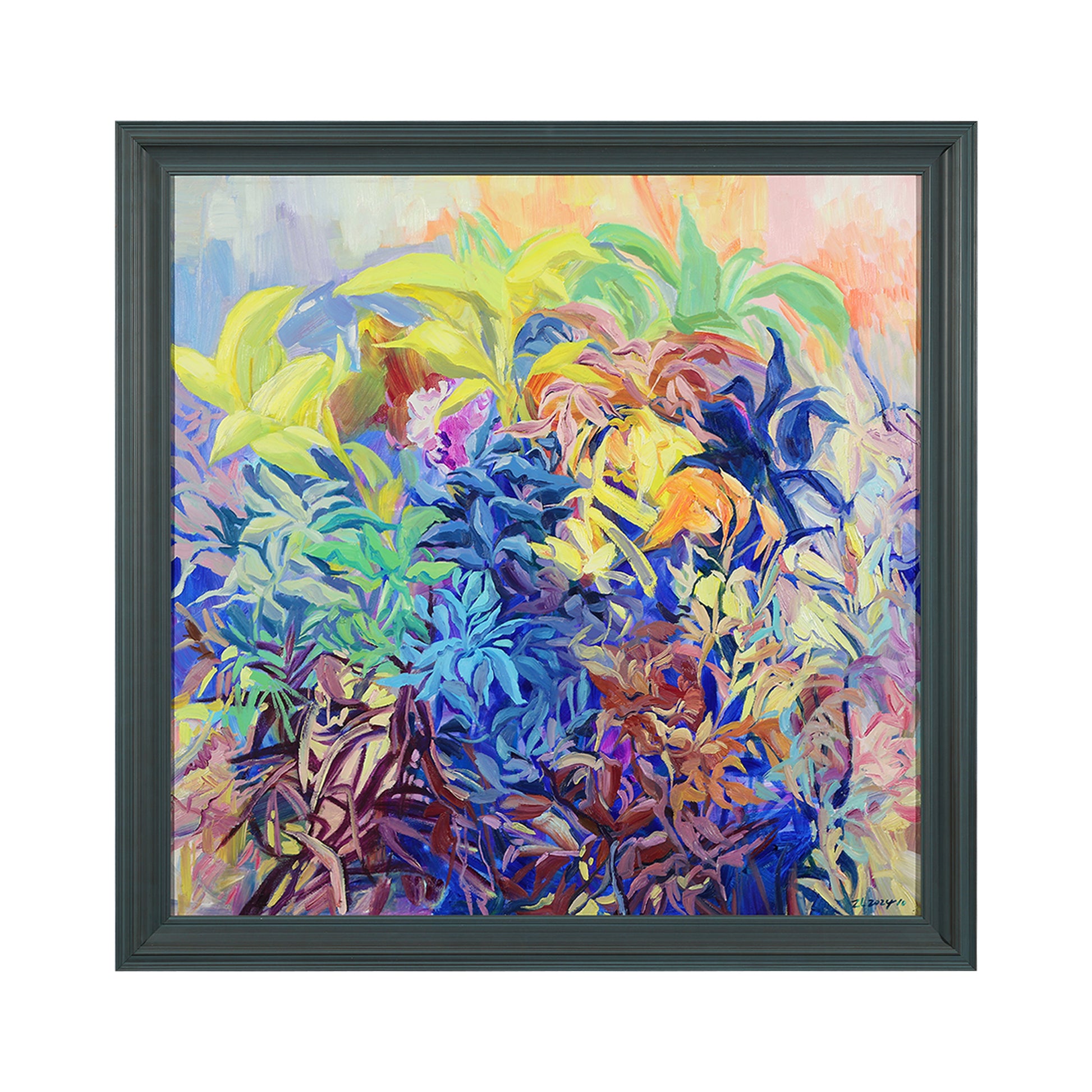 Exuberant Tapestry of Tropical Foliage