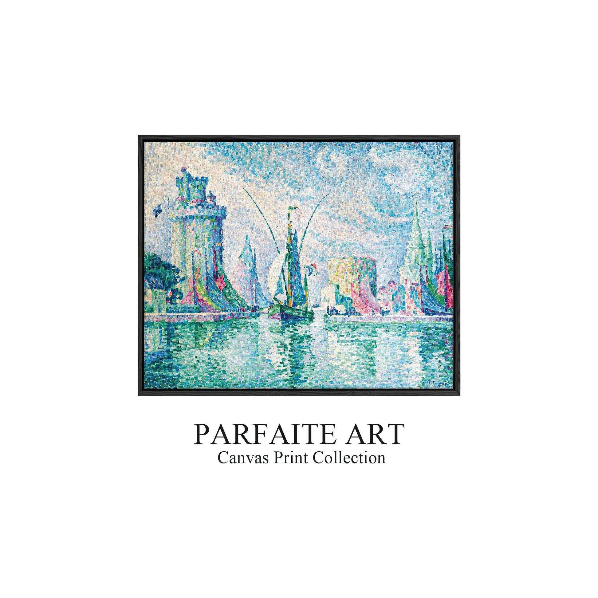 Pointillism Wall Art,Canvas Print PC 11 - ParfaiteArt