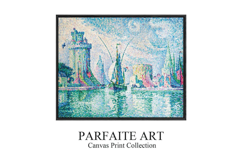 Pointillism Wall Art,Canvas Print PC 11 - ParfaiteArt