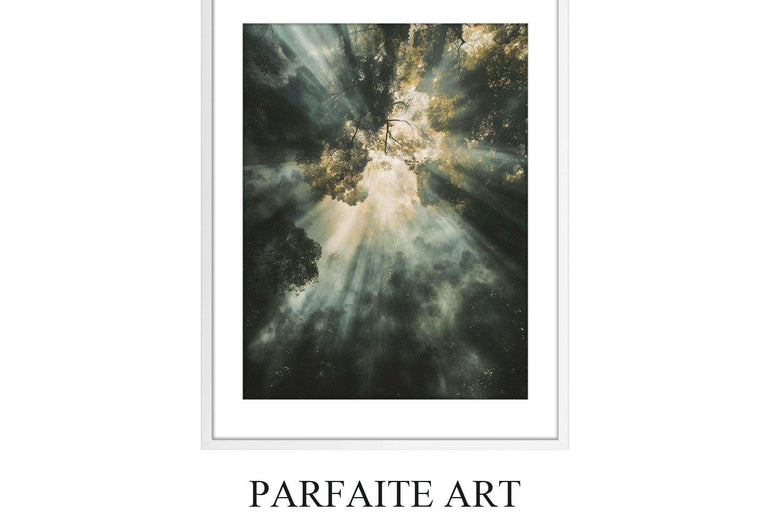 Photography Prints on Framed Fine Art Paper #P3 white Frame