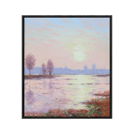 Dawn's Embrace by the Lake