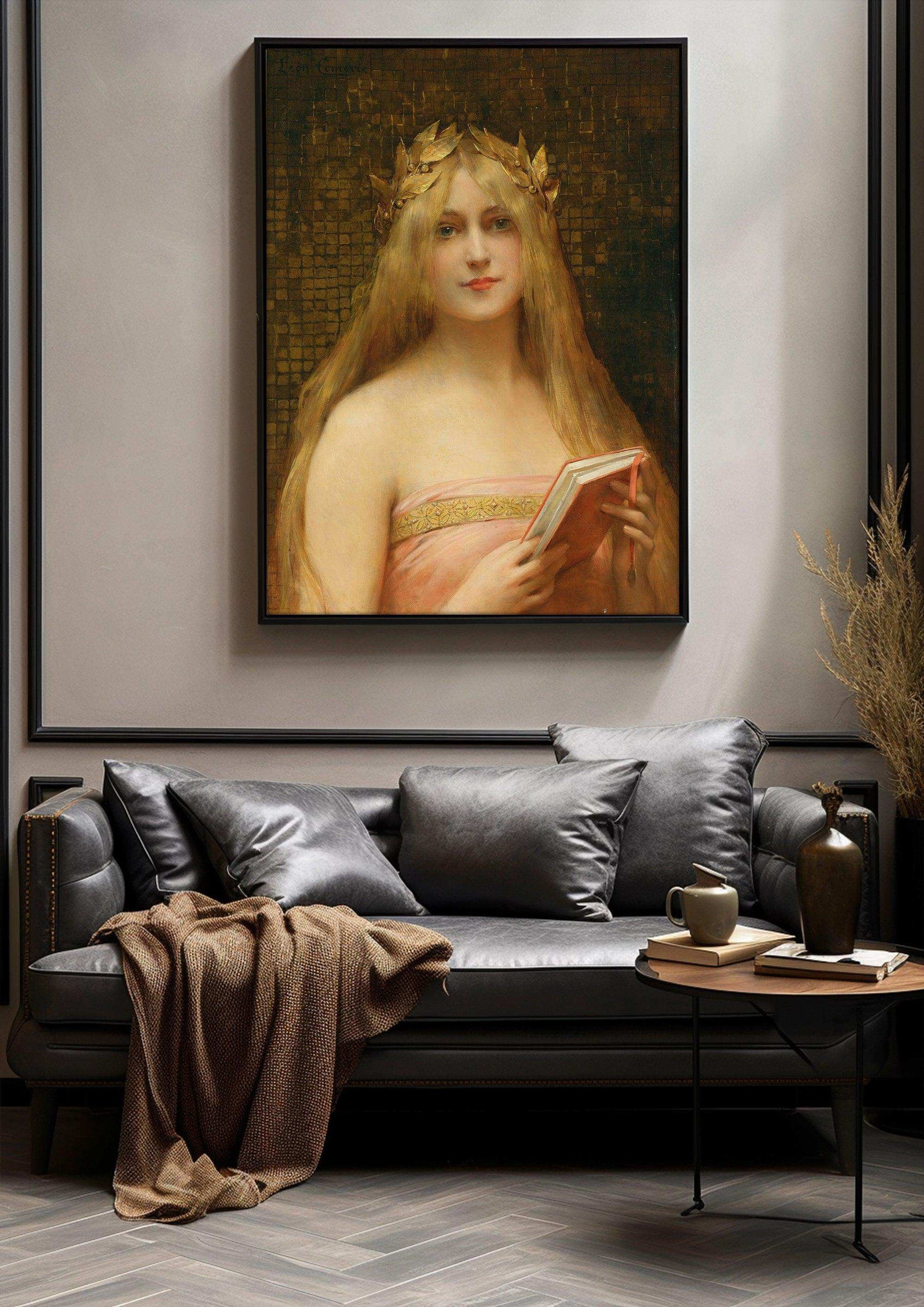 Romanticism,Wall Art,Canvas Print,Framed RC 1 - ParfaiteArt