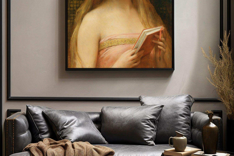 Romanticism,Wall Art,Canvas Print,Framed RC 1 - ParfaiteArt