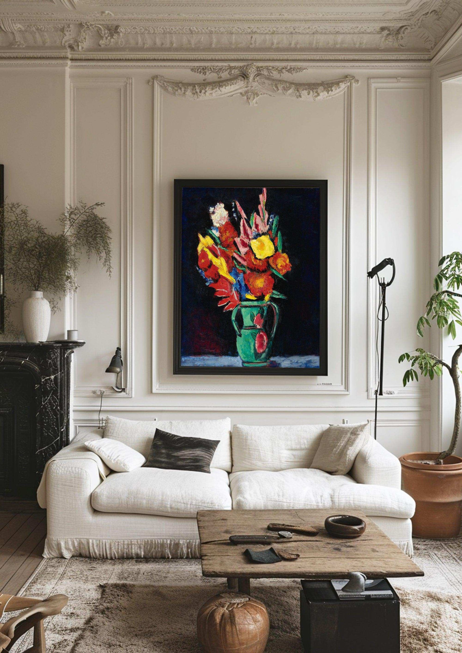 Fauvism,Wall Art,Canvas Print,Framed FC 12 - ParfaiteArt