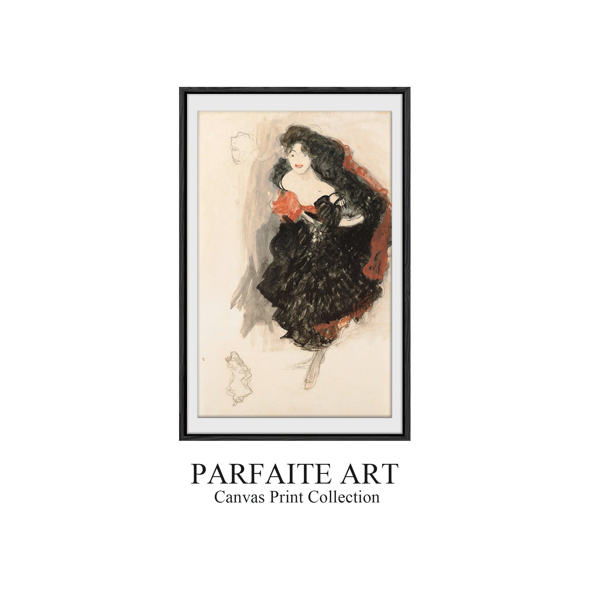 Symbolism,Watercolor,Wall Art,Framed Fine Art Paper SF 3 - ParfaiteArt