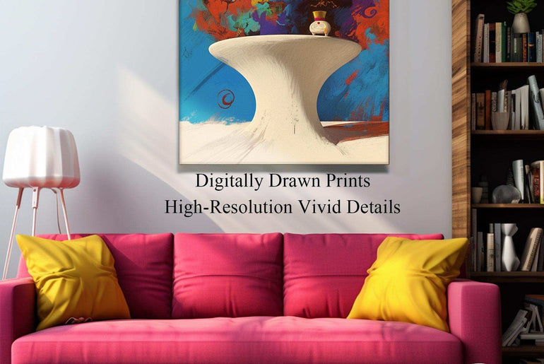 Surrealism,High-Quality Giclée Framed,Poster,Wall Art SPF 21 - ParfaiteArt