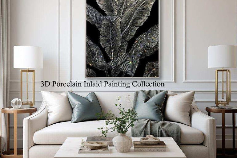 3D Diamond painting，Handmade painting，Wall Art, Art Nouveau fashion，Art deco for walls ，Swarovski Crystal， Crystal glass，3d flower painting，Modern art deco living room