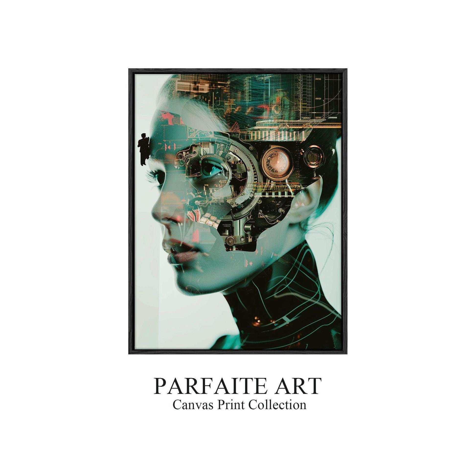 Surrealism,High-Quality Giclée Framed,Poster,Wall Art SPF 16 - ParfaiteArt