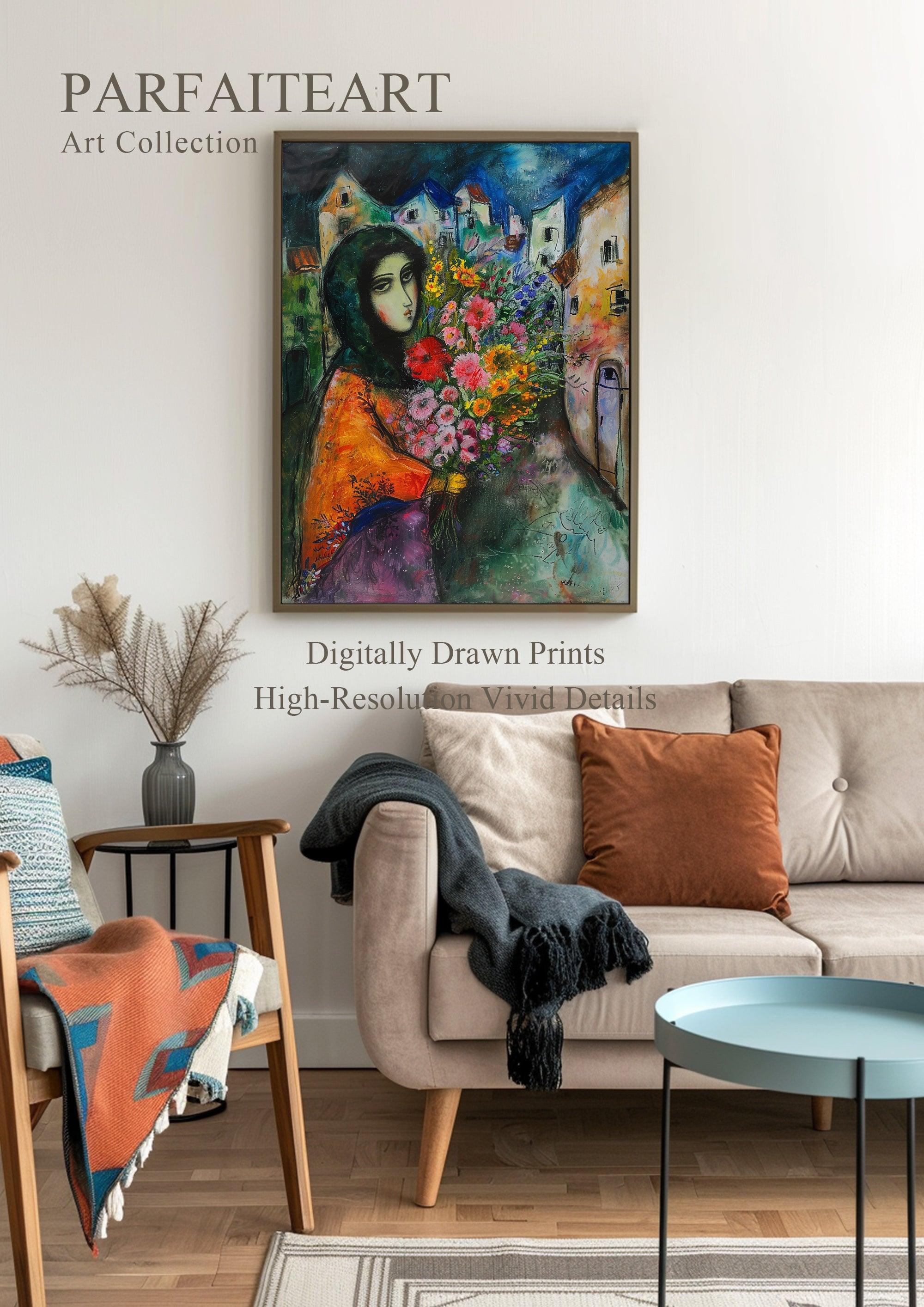 Primitivism,Canvas Print,Wall Art,Home Decor PC 3 - ParfaiteArt