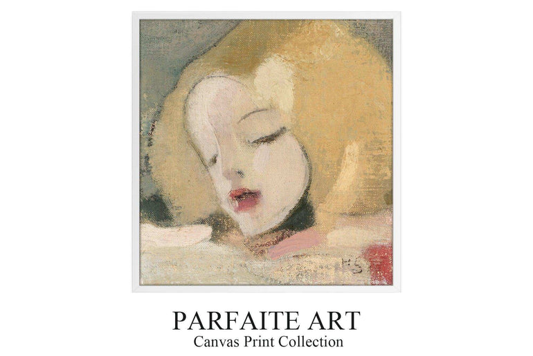 Classic Vintage Wall Art Prints: Giclée Quality, World-Renowned Paintings & Art Deco Prints, Expressionism Oil Painting - Available on Printable Canvas #88 White