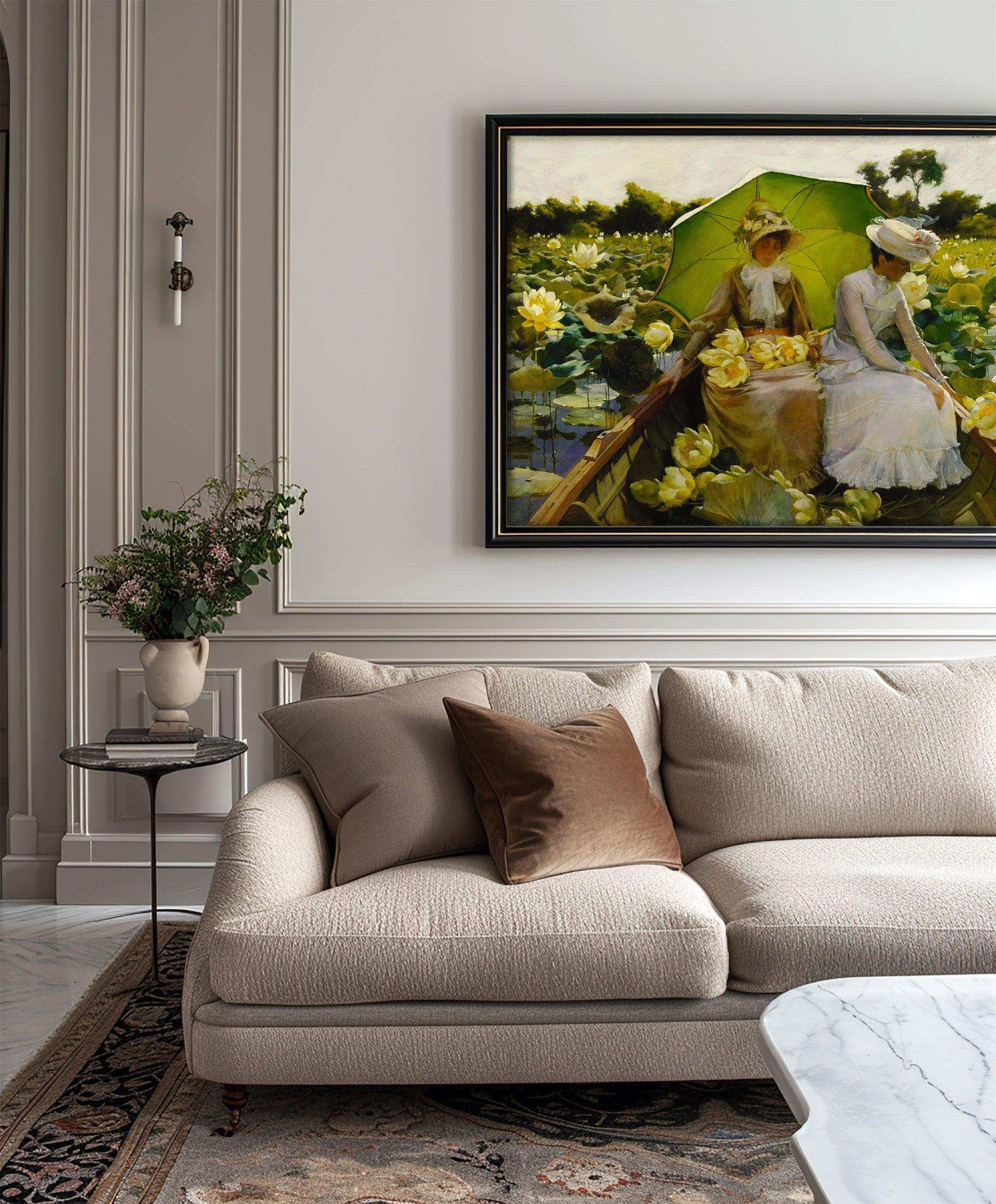 Romanticism,Wall Art,Canvas Print,Framed RC 8 - ParfaiteArt