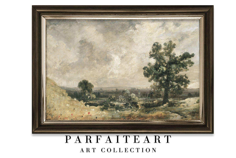 Vintage Giclée Landscape Art Prints ，Iconic Impressionist & Art Deco Inspired Wall Decor #65