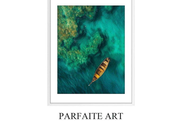 Photography Prints on Framed Fine Art Paper #P4 white Frame