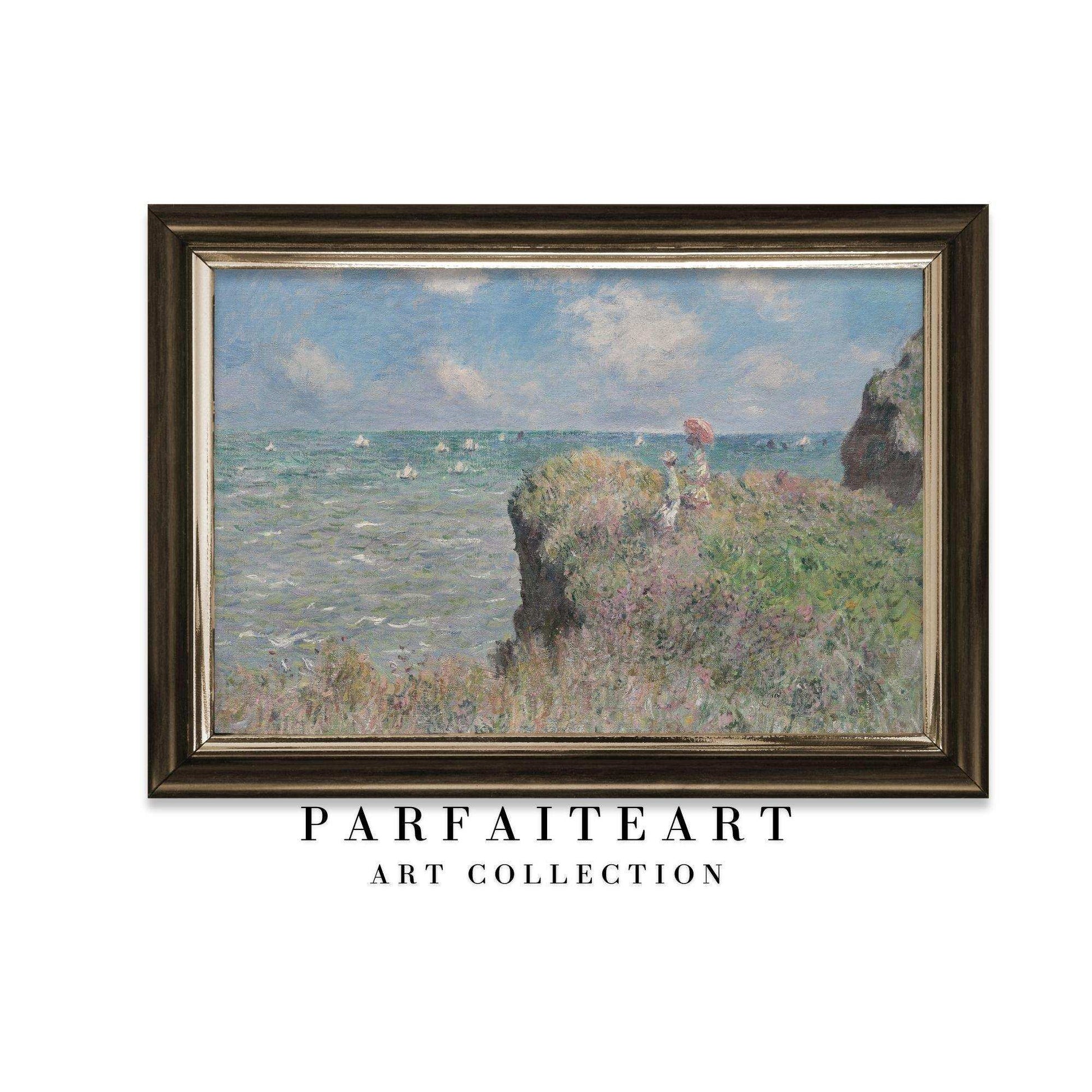 Vintage Wall Art Prints，World Famous Paintings，Art deco prints，Impressionism oil painting ，Printable Canvas，seascape,Giclée Printing Technique #60