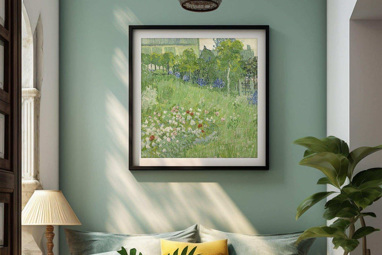 Van Gogh's Vision: Stunning Impressionist Landscape Giclée Prints - Vintage Art Deco Canvas Print #63