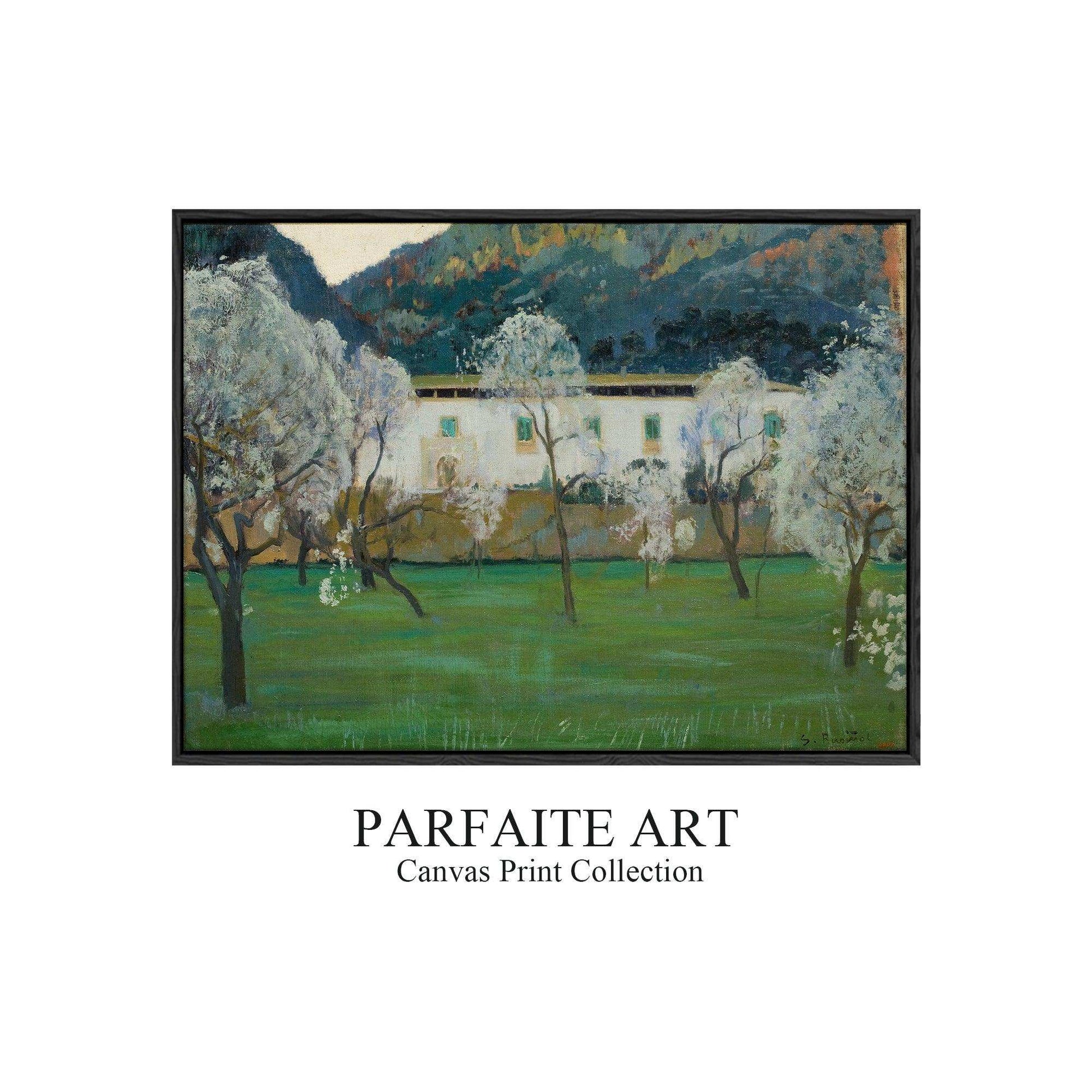 Romanticism,Wall Art,Canvas Print,Framed RC 13 - ParfaiteArt